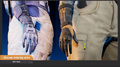 Pioneer Model Gloves side-by-side. Old as of Update 8 (Left), New as of Version 1.0 (Right).